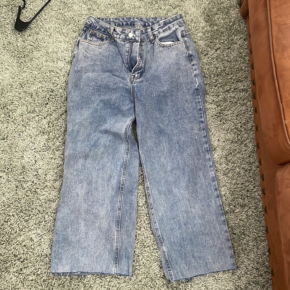Shein L washed oversized pants